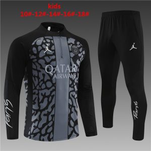 Suéter y pantalón con media cremallera del Paris Saint-Germain para niños 14001 2023/24