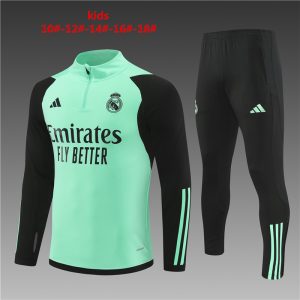 Sudadera y pantalón de media cremallera del Real Madrid para niños 14001 2023/24