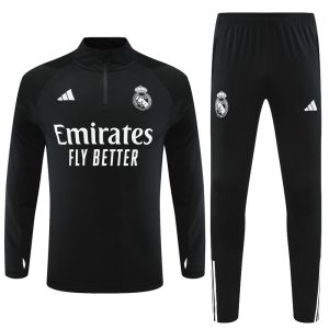 Sudadera y pantalón de adulto con media cremallera del Real Madrid 14001 2023/24