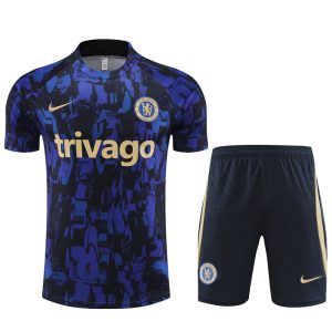 Camiseta de entrenamiento del Chelsea para adultos + pantalón corto 14001 2023/24