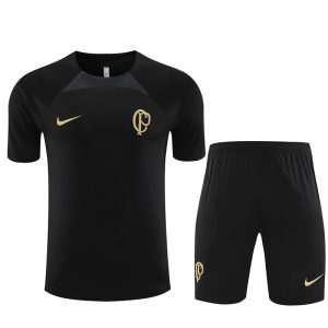 Camiseta de entrenamiento + pantalón corto Corinthians para adultos 14001 2023/24