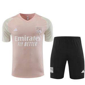Camiseta de entrenamiento para adultos del Lyon + pantalón corto 14001 2023/24