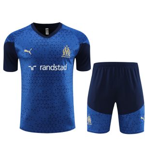 Camiseta de entrenamiento + pantalón corto para adultos del Marsella 14001 2023/24