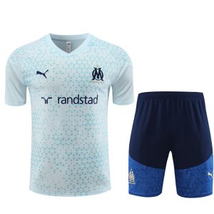 Camiseta de entrenamiento + pantalón corto para adultos del Marsella 14001 2023/24