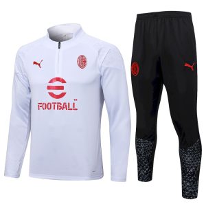 Sudadera y pantalón de adulto con media cremallera del AC Milan 815 2023/24