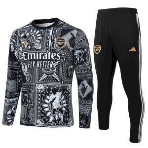 Suéter + pantalón Arsenal con media cremallera para adultos 815 2023/24