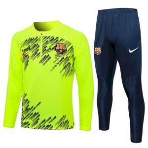 Sudadera y pantalón Barcelona de media cremallera para adultos 815 2023/24