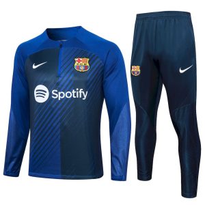 Sudadera y pantalón Barcelona de media cremallera para adultos 815 2023/24