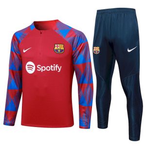 Sudadera y pantalón Barcelona de media cremallera para adultos 815 2023/24