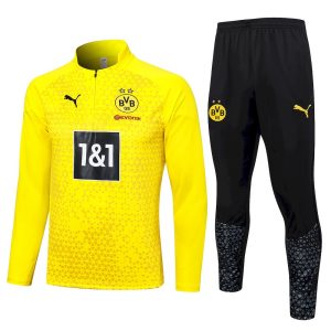 Sudadera y pantalón de adulto con media cremallera del Borussia Dortmund 815 2023/24