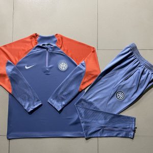 Sudadera y pantalón de adulto con media cremallera del Inter de Milán 815 2024/25