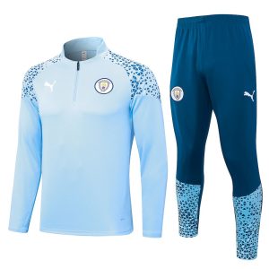 Sudadera y pantalón de adulto con media cremallera del Manchester City 815 2023/24
