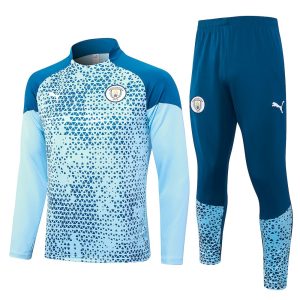 Sudadera y pantalón de adulto con media cremallera del Manchester City 815 2023/24