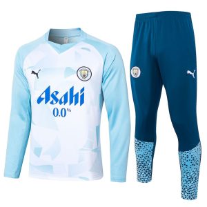 Sudadera y pantalón de adulto con media cremallera del Manchester City 815 2024/25