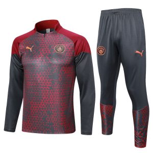 Sudadera y pantalón de adulto con media cremallera del Manchester City 815 2024/25