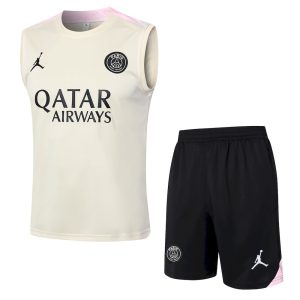 Camiseta sin mangas y pantalón corto para adultos del París Saint-Germain 815 2024/25