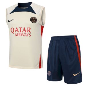 Camiseta sin mangas y pantalón corto para adultos del París Saint-Germain 815 2023/24
