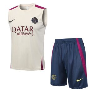 Camiseta sin mangas y pantalón corto para adultos del París Saint-Germain 815 2023/24