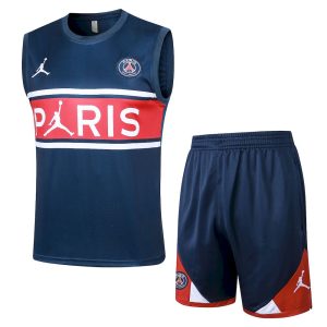 Camiseta sin mangas y pantalón corto para adultos del París Saint-Germain 815 2023/24