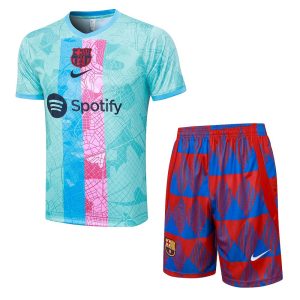 Camiseta de entrenamiento del Barcelona para adultos + pantalón corto 815 2023/24