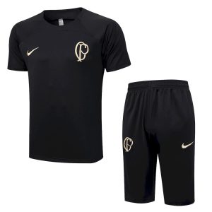 Camiseta de entrenamiento + pantalón corto Corinthians para adultos 815 2023/24