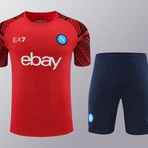 Camiseta de entrenamiento + pantalón corto para adulto del Napoli 418 2024/25