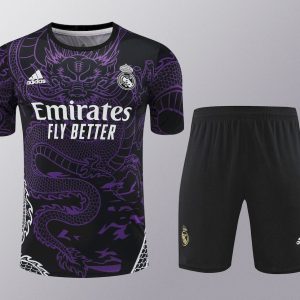 Camiseta de entrenamiento del Real Madrid para adultos + pantalón corto 418 2023/24