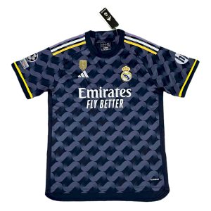 Camiseta de visitante de la Liga de Campeones del Real Madrid 2023/24