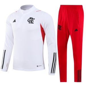 Suéter y pantalón Flamengo con media cremallera para adultos 902 2023/24