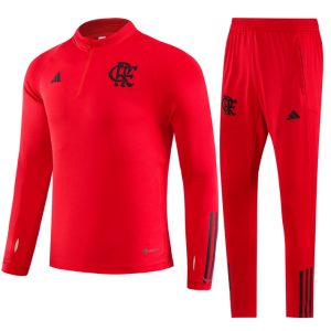 Suéter y pantalón Flamengo con media cremallera para adultos 902 2023/24
