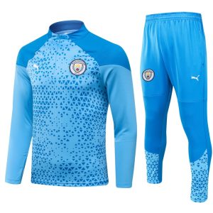Sudadera y pantalón de adulto con media cremallera del Manchester City 902 2023/24