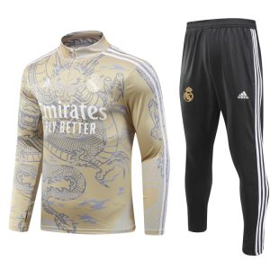 Sudadera y pantalón de adulto con media cremallera del Real Madrid 902 2023/24