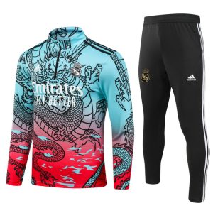 Sudadera y pantalón de adulto con media cremallera del Real Madrid 902 2023/24