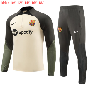 Sudadera y pantalón Barcelona con media cremallera para niños 902 2023/24
