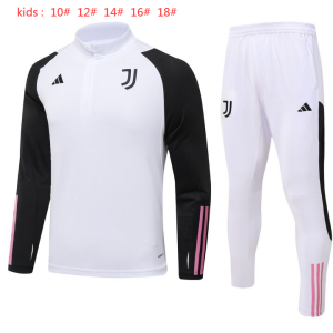 Sudadera y pantalón Juventus con media cremallera para niños 902 2023/24
