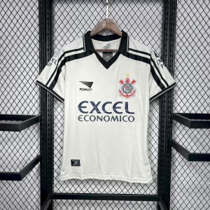 Camiseta retro local del Corinthians 1998