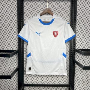 Camiseta de visitante de la República Checa para la Eurocopa 2024/25