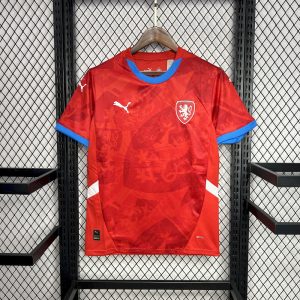 Camiseta de visitante de la República Checa para la Eurocopa 2024/25