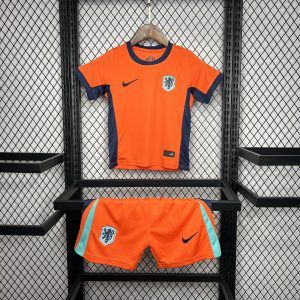 Kit local infantil de la Eurocopa de Países Bajos 2024/25