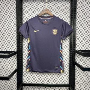 Camiseta de visitante de Inglaterra para mujer para la Eurocopa 2024/25