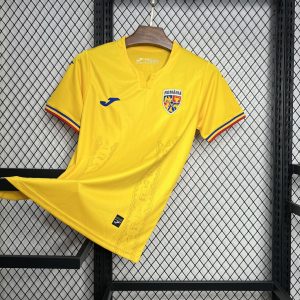 Camiseta local de Rumanía para la Eurocopa 2024/25