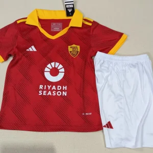 Kit de visitante para niños de la cuarta equipación de la AS Roma 2023/24