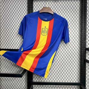 Uniforme de entrenamiento prepartido de España para la Eurocopa 2024/25