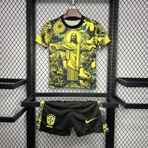 Kit infantil amarillo edición especial Brasil 2024/25