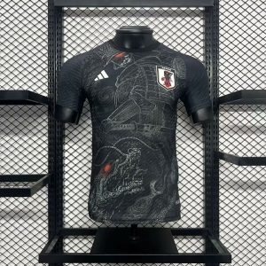 Camiseta de jugador de la versión del jugador del samurái demonio dragón japonés 2024/25
