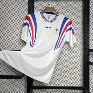 Camiseta retro de visitante de Francia 1996