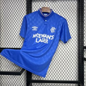 Camiseta retro local de los Rangers 1987/90