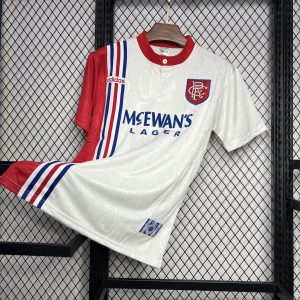 Camiseta retro de visitante del Rangers 1996/97