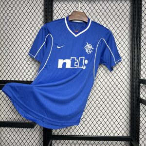 Camiseta retro local de los Rangers 1999/01