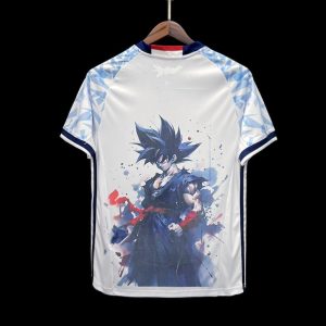 Camiseta retro de visitante de Dragon Ball Goku de Japón 2016/17